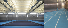 Beynon's Hobart texture shines at Mount Holyoke College's busy indoor sports complex